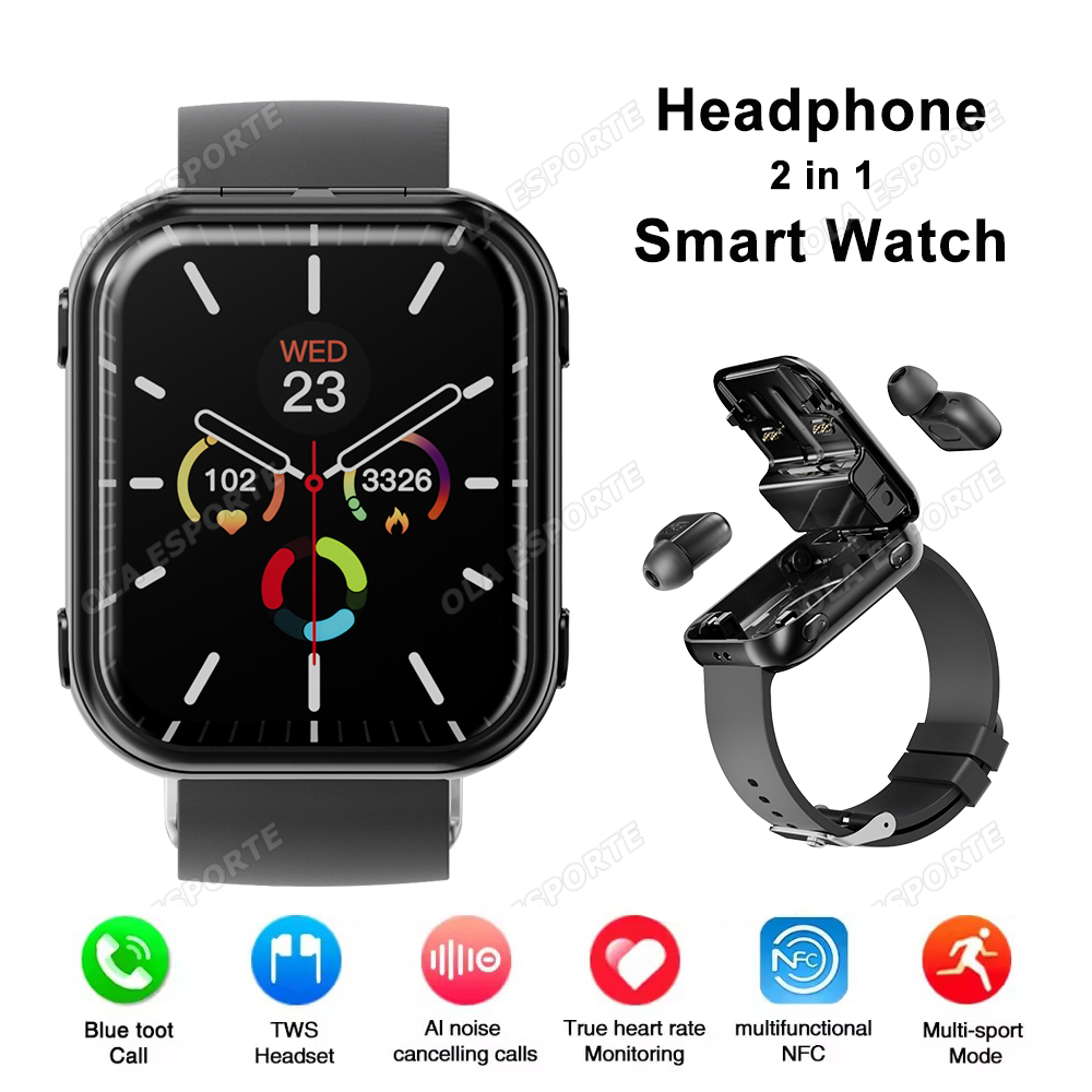 Sports Equipment In French - Sport-Smartwatch 2 und 1, ausgestattet mit