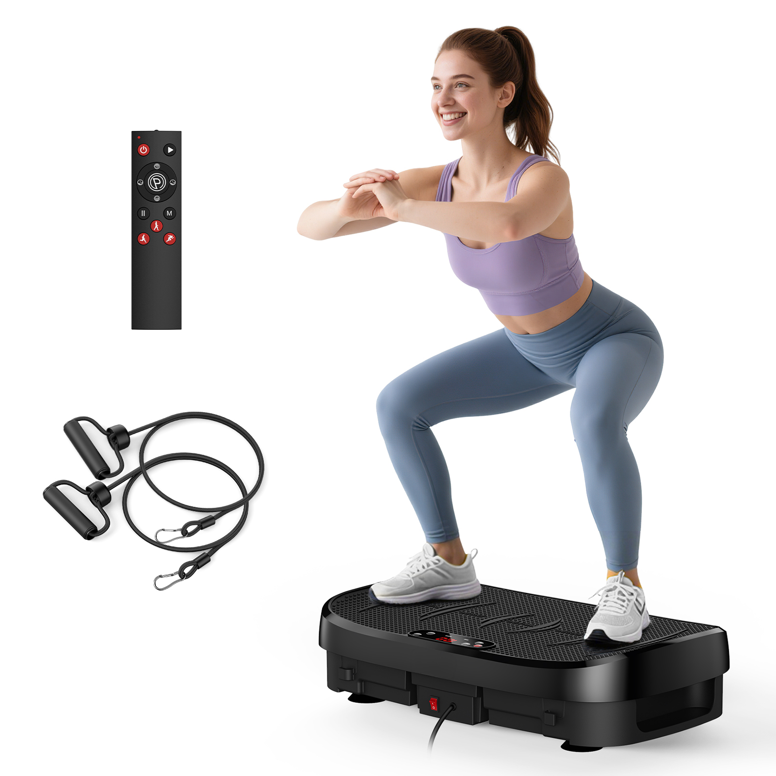 Sports Equipment Names - Vibrationsplatte zur Fettverbrennung, Fitness-Plattform für den