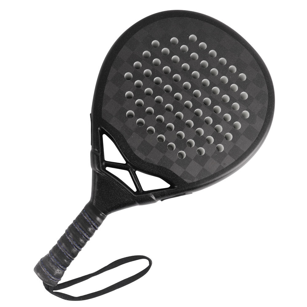 Padel Racket Carbon - 2025 Maßgefertigter Carbonfaser-Padelschläger, 3K/12K/18K optional, Standardgröße