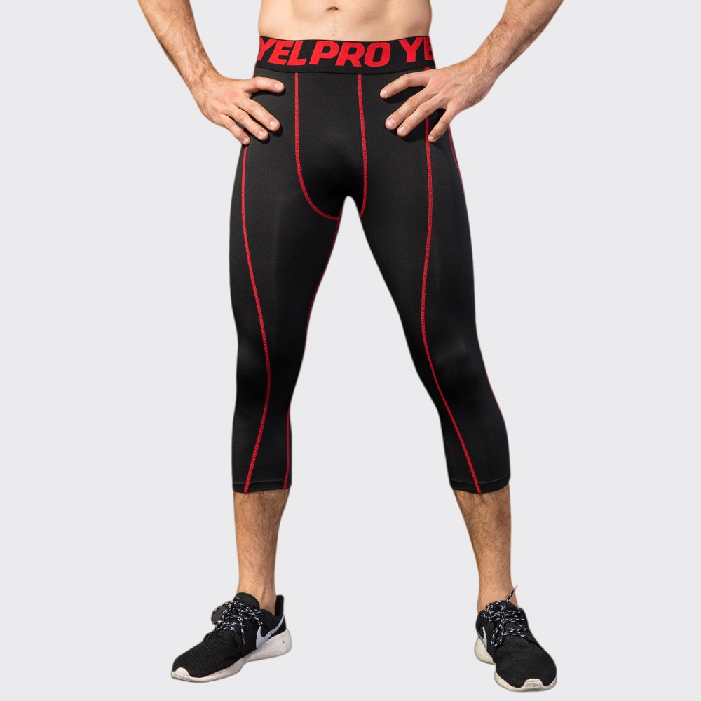 Sports Equipment Gym - Herren Kompressions-Fitness-Leggings Sportbekleidung Sporthose Laufhose Schnelltrocknende