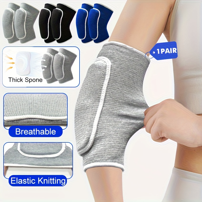 Volleyball Knee Pad - 1 Paar Elastische Ellbogenschoner, Verdickte Schwamm-Ellbogen-