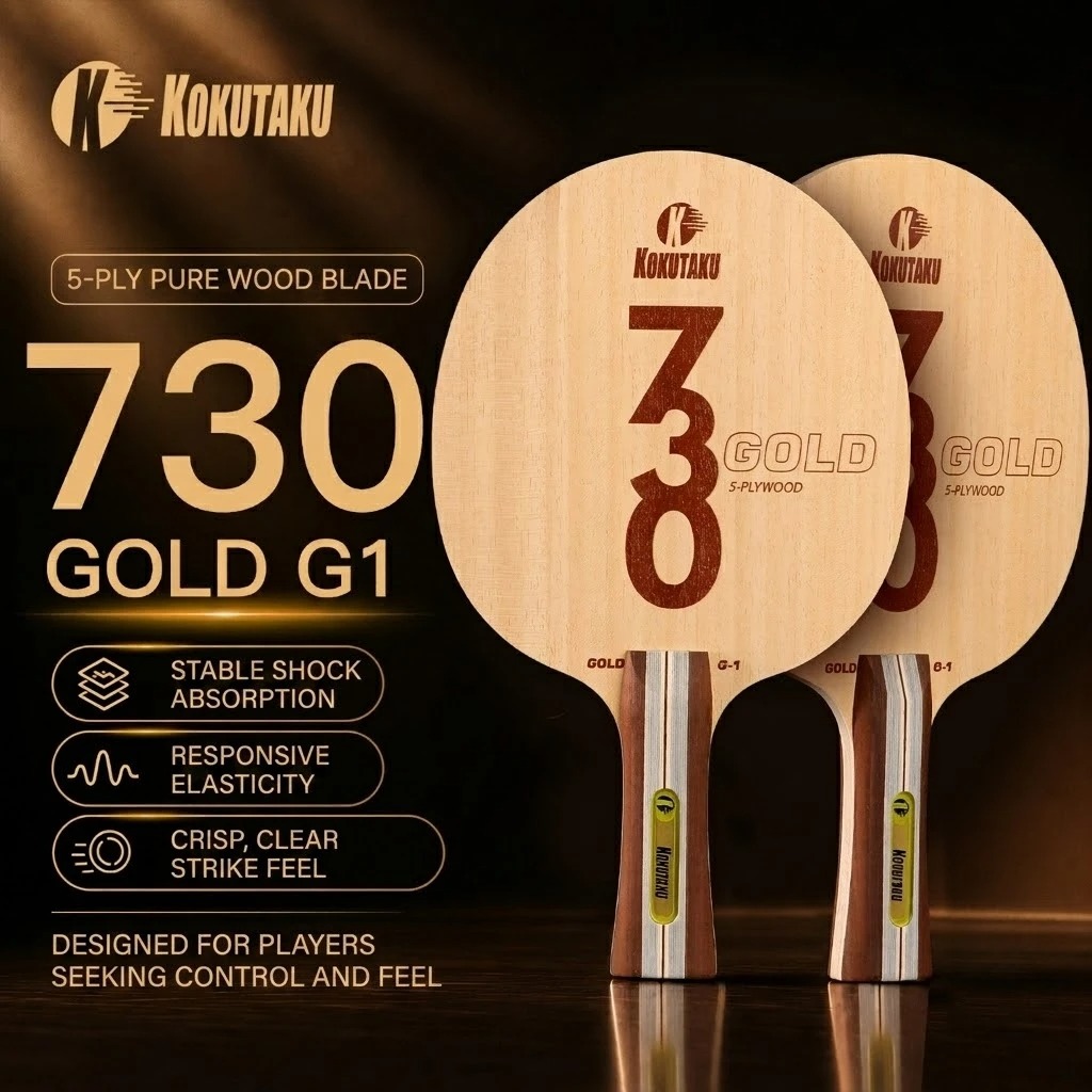 Padel Racket Carbon - Kokutaku Tischtennisschläger FL 730 G1 5-Schicht-Holz