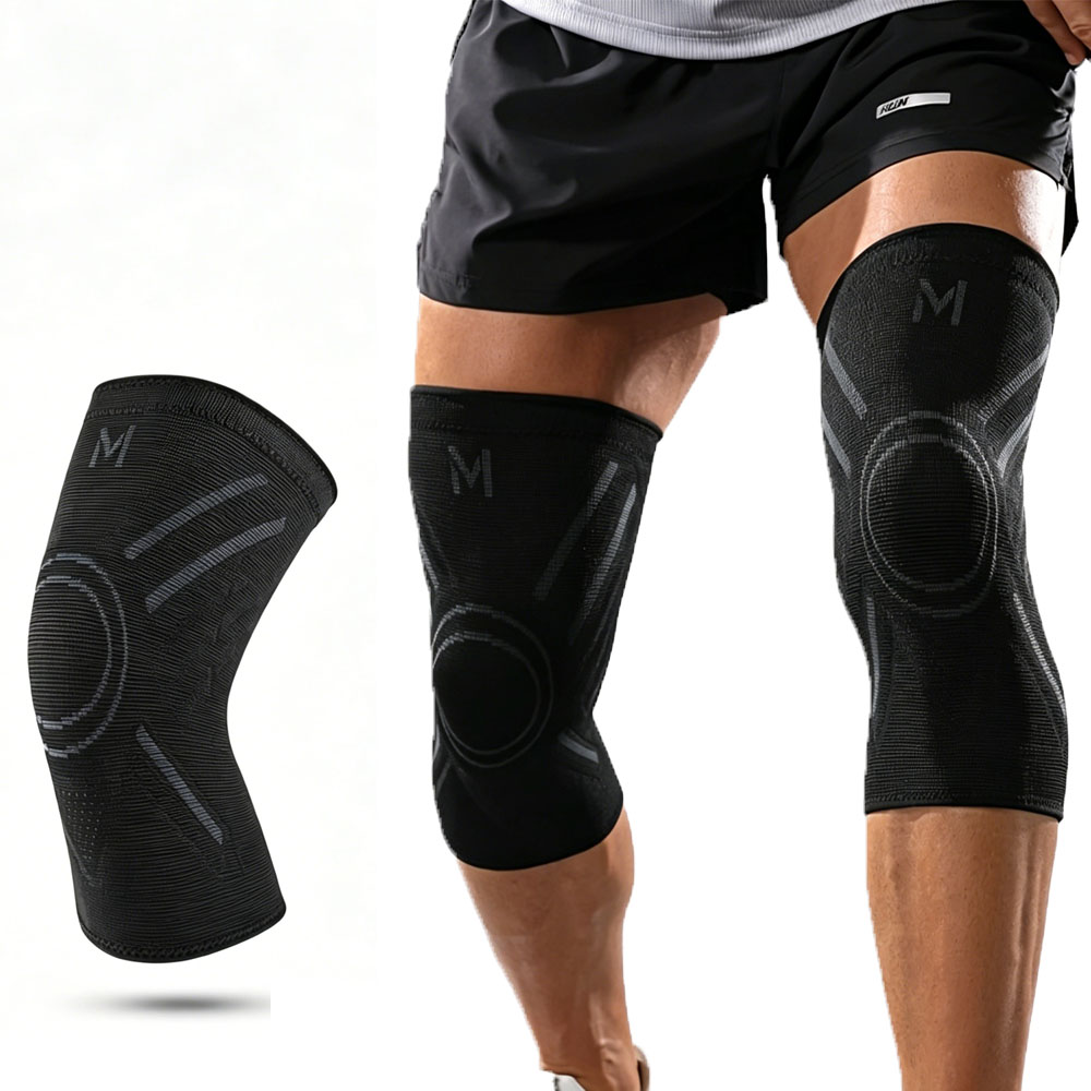 Volleyball Knee Pad - 1 Stück Kompressions-Kniebandage Elastische Atmungsaktive Knieschoner