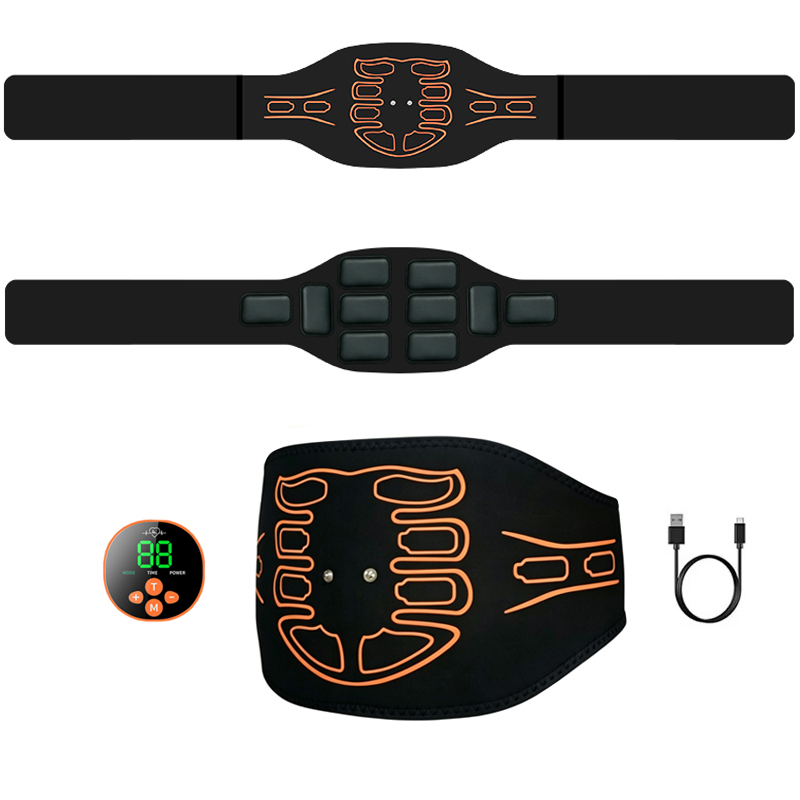 Sports Equipment Names - Intelligenter Bauchmuskeltrainer: Bauchweggürtel, Muskelstimulator, Taillenmassagegerät, Schlankheitsgürtel,