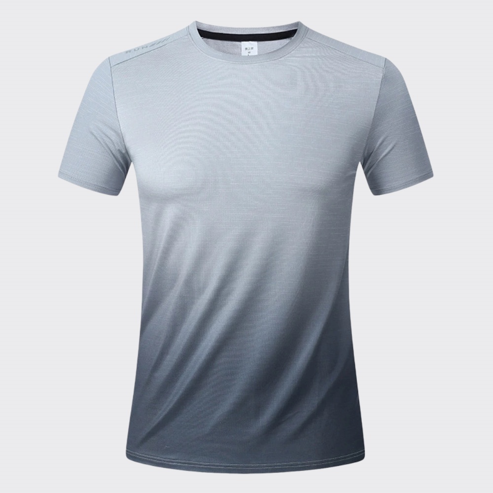 Sports Equipment Gym - Herren Fitness Lauf-T-Shirt Gym Sport Farbverlauf-Shirts