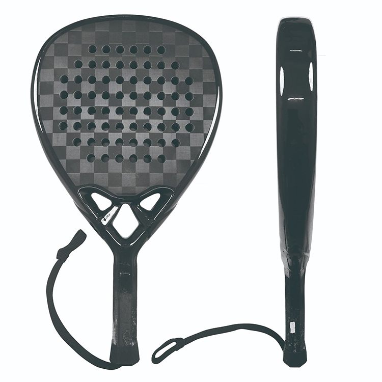 Padel Racket Carbon - OEM ODM Carbonfaser-Material 18K Padel-Schläger, diamantmattierter