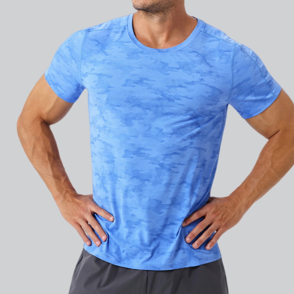 Herren-T-Shirt mit Rundhalsaus – Sports Equipment Gym Bewertung und Preis