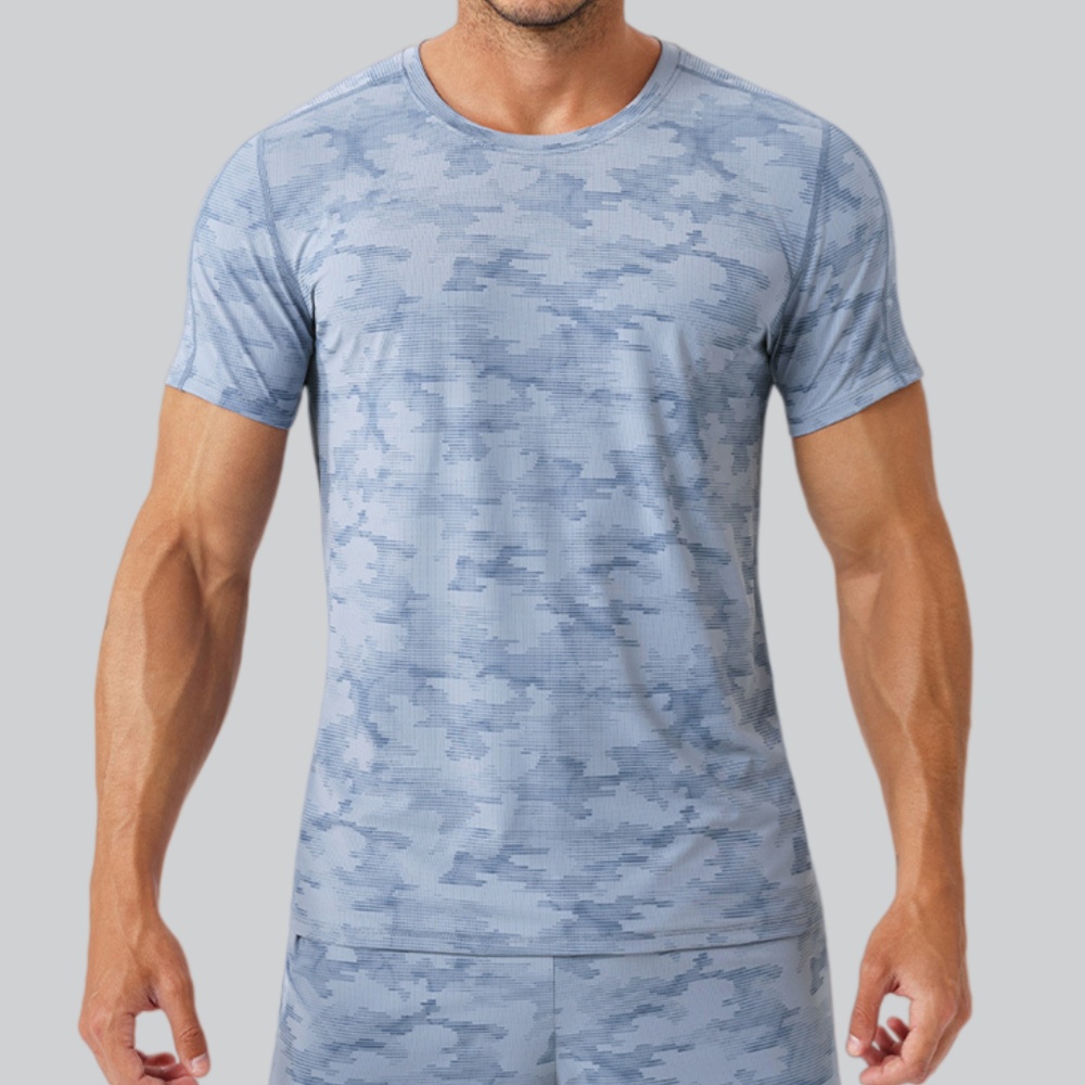 Herren-T-Shirt mit Rundhalsaus – Sports Equipment Gym Bewertung und Preis