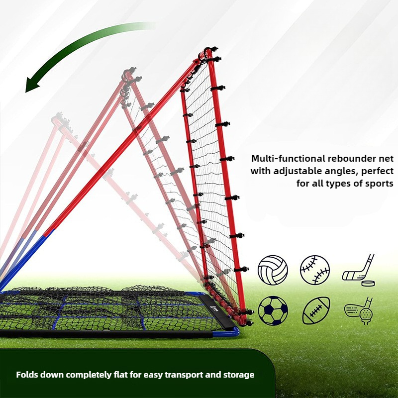 Doppelseitiges Rebound-Netz fü – Sports Equipment Football Bewertung und Preis