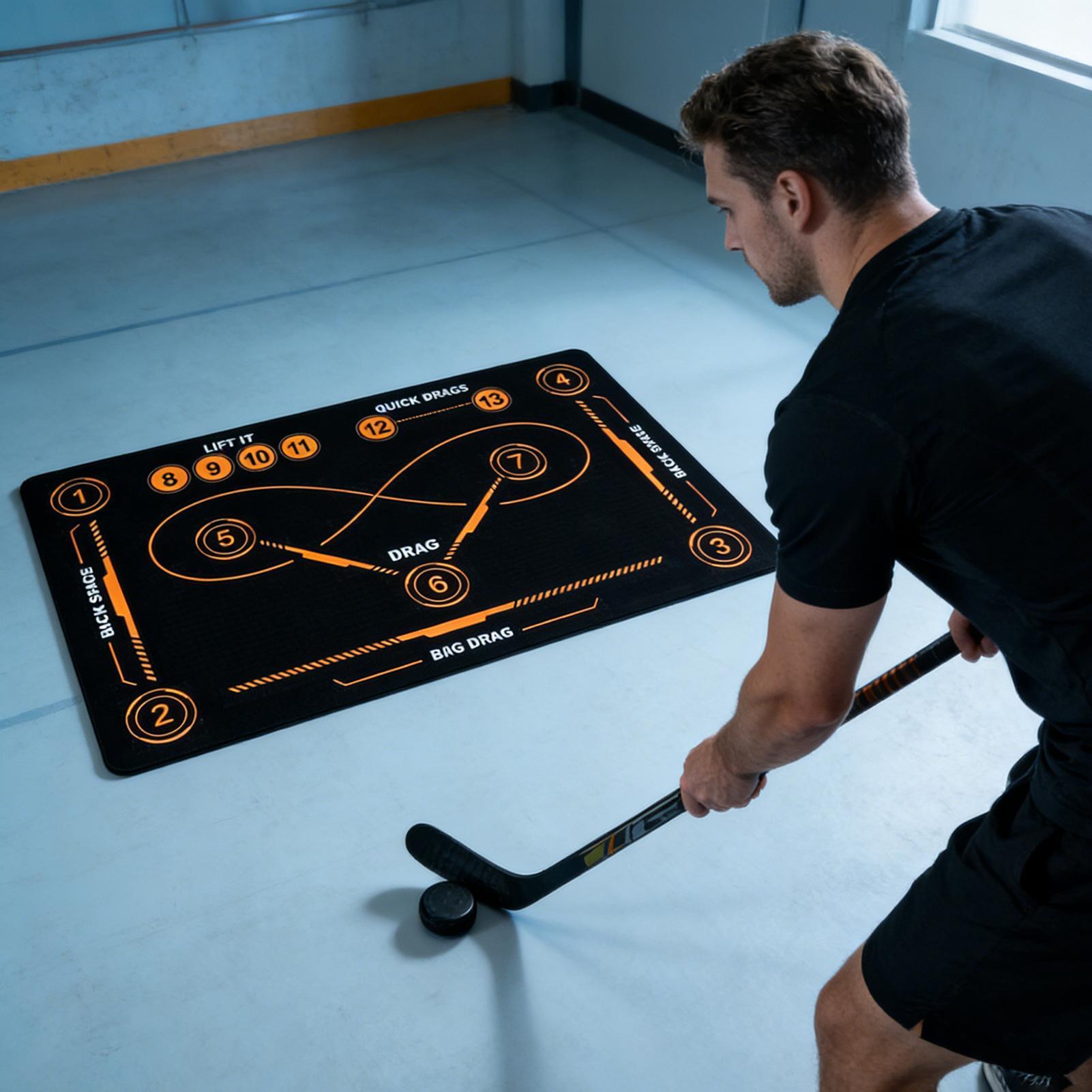 Hockey-Trainingsmatte für drin – Sports Equipment Football Bewertung und Preis