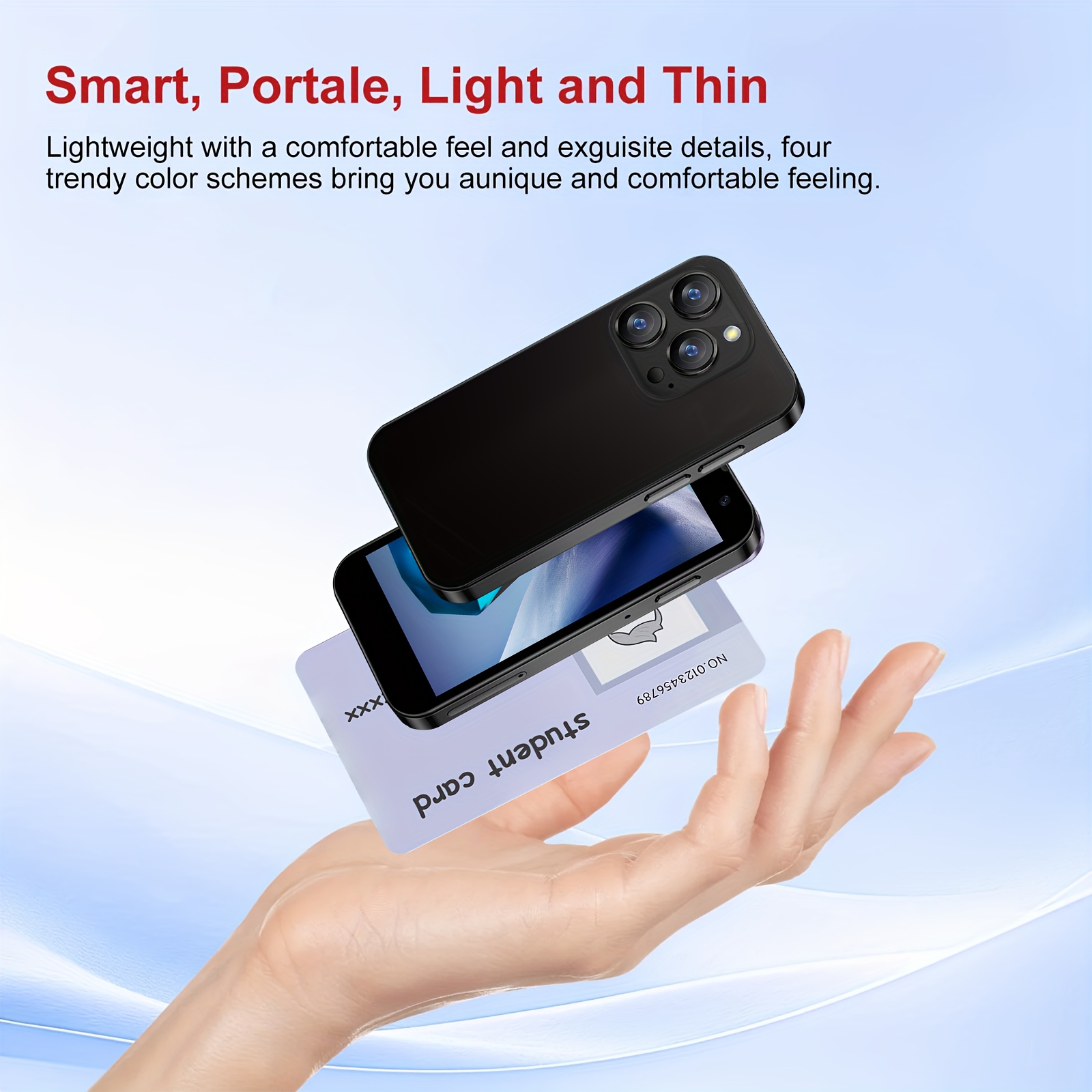 Mini-Smartphone mit 3,0-Zoll-B – Sports Equipment In French Bewertung und Preis